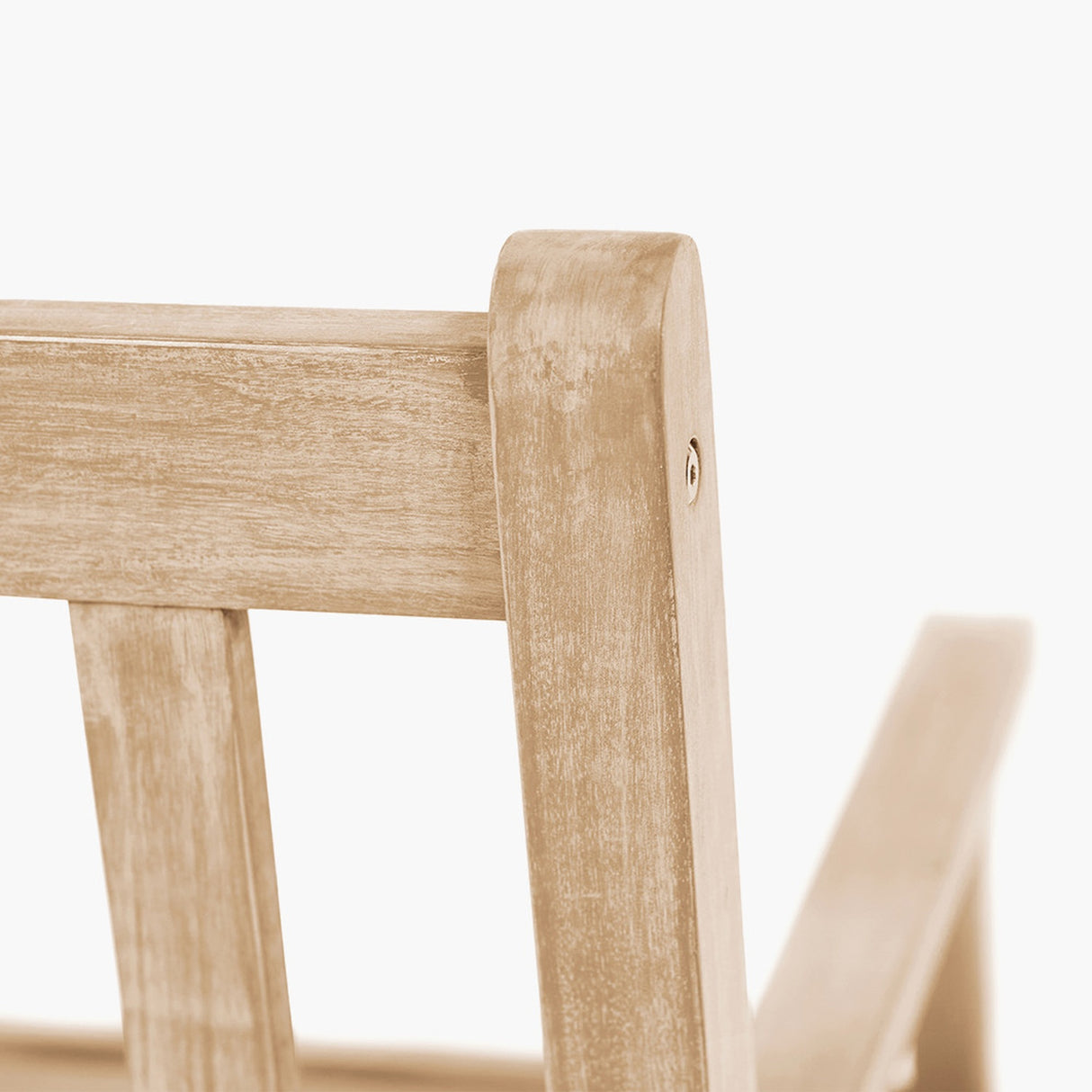 Cambridge Light Teak Outdoor 3 Seater Acacia Bench - 150cm