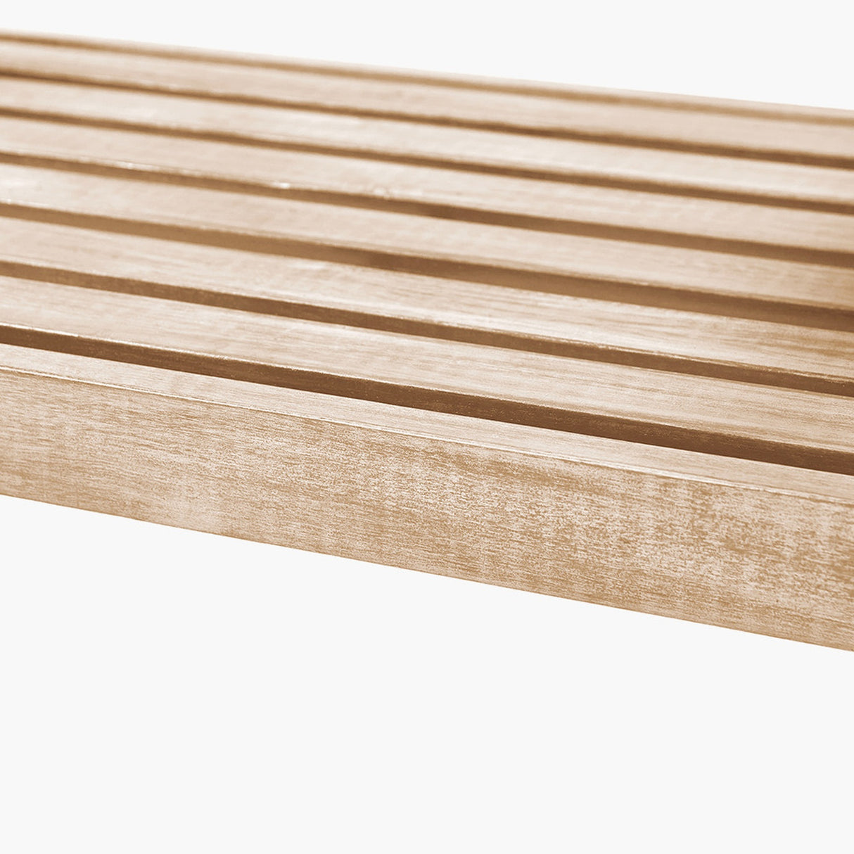 Cambridge Light Teak Outdoor 3 Seater Acacia Bench - 150cm