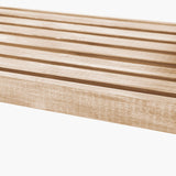 Cambridge Light Teak Outdoor 3 Seater Acacia Bench - 150cm