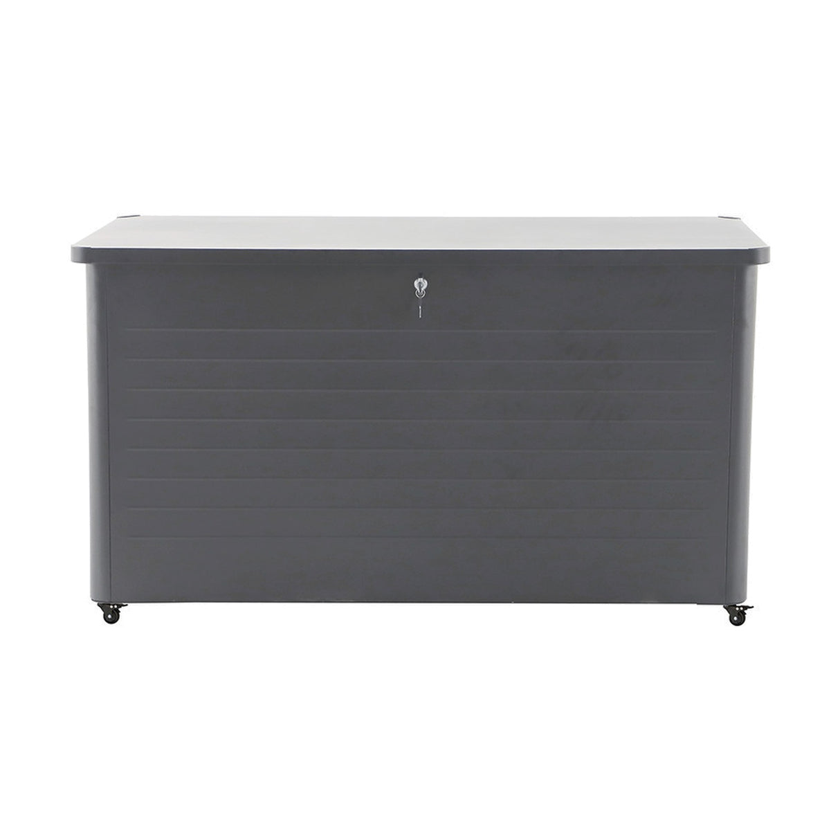 Rhode Island Large Galvanised Steel Cushion Box Anthracite - 91cm