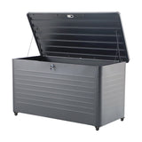 Rhode Island Large Galvanised Steel Cushion Box Anthracite - 91cm