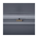 Rhode Island Large Galvanised Steel Cushion Box Anthracite - 91cm