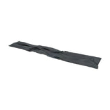 QTX 1650mm carrying bag for lighting stands in black heavy-duty fabric with reinforced handles and full-length zip, shown flat on a white background.