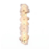 Frammenta LED 9 Light Fragment Alabaster Wall Light - Brass