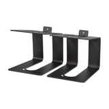 QTX Desktop Speaker Stands, Pair with Foam Pads