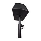 QTX Square Base Speaker Stand, 182cm, Black