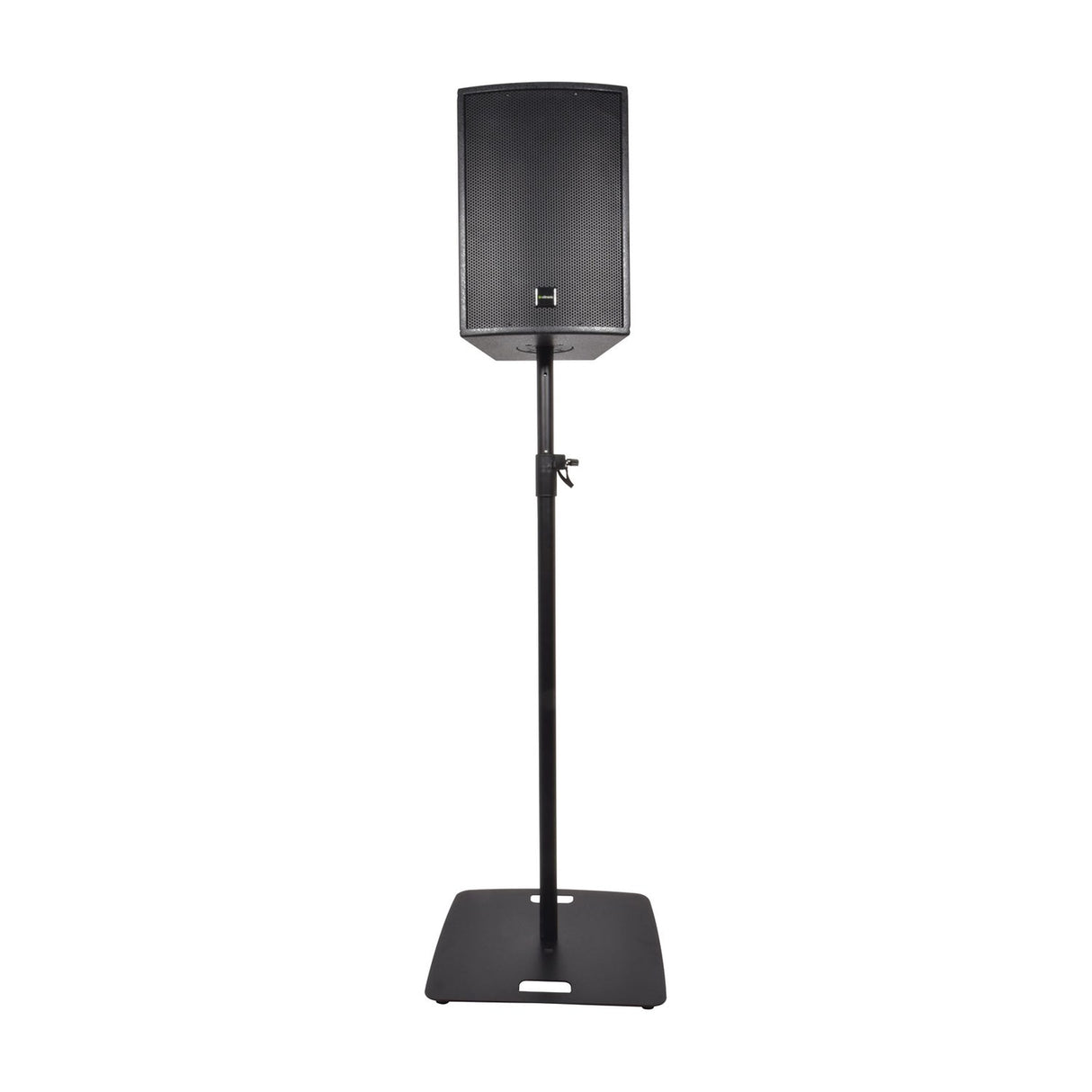 QTX Square Base Speaker Stand, 182cm, Black