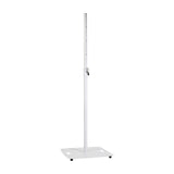 QTX Square Base White Speaker Stand