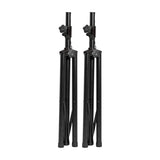 QTX Heavy Duty Speaker Stand Kit with Carry Bag
