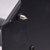 QTX Studio Monitor Stands 50cm - Pair, Steel with Floor Spikes