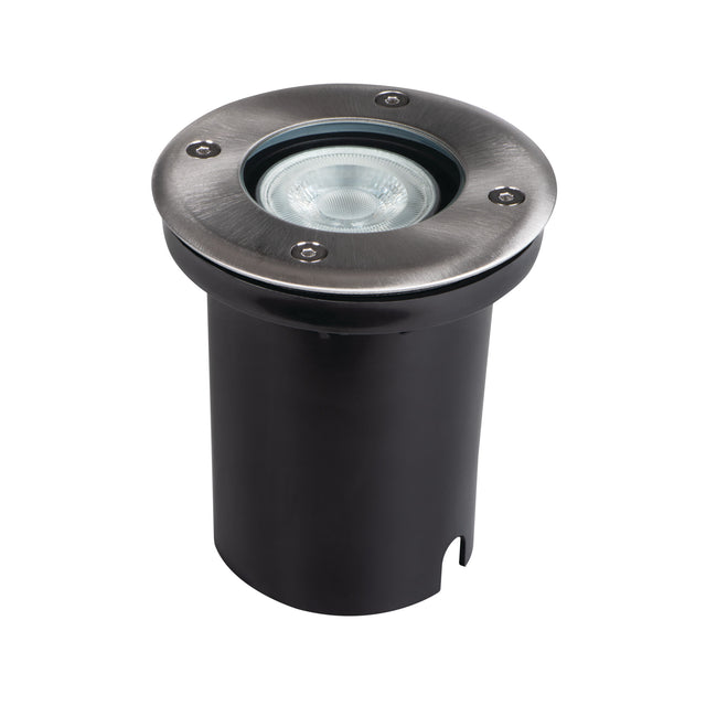 MORO GU10 In-Ground Light IP67 Round Drive-Over Uplighter - Steel