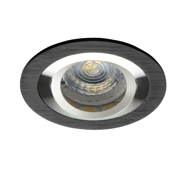 SEIDY GX5.3 Recessed Downlight Frame - Black