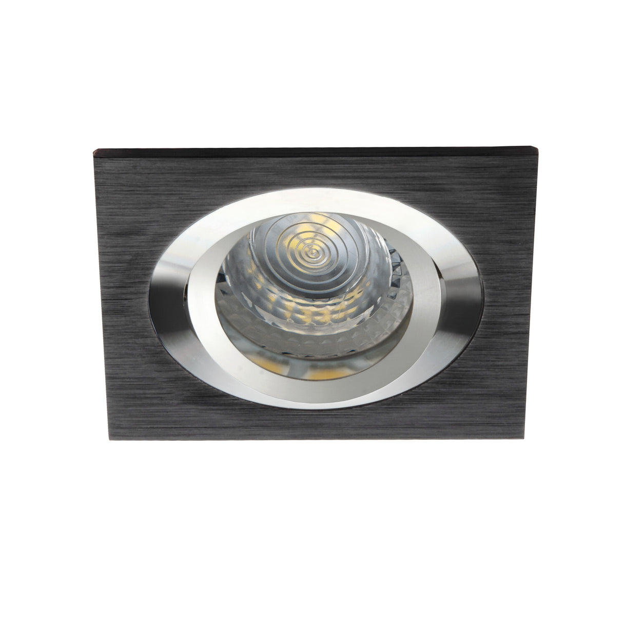 Seidy 90x90 Recessed MR16 Ceiling Downlight Frame - Black
