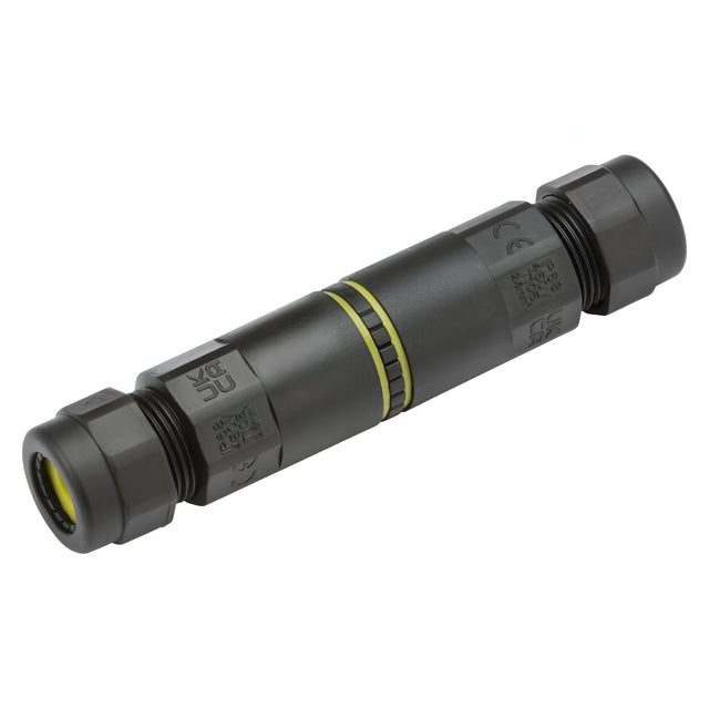 IP68 24A Weatherproof Inline Connector with lever terminals (3 Pole)