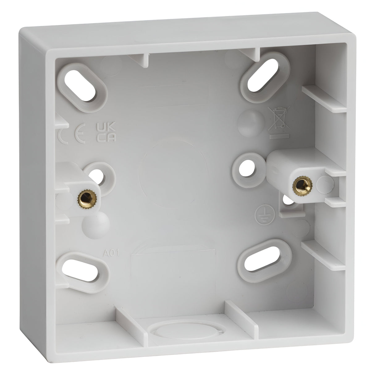 29mm PVC Single Back Box
