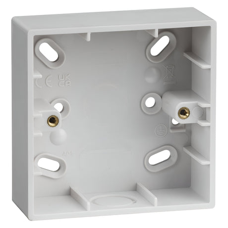 29mm PVC Single Back Box