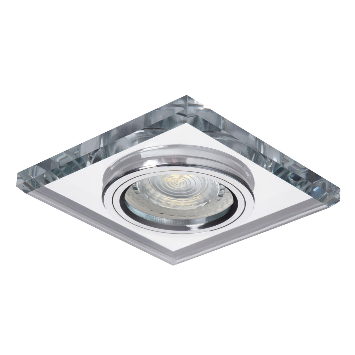 MORTA SR Square Recessed MR16 Downlight - Silver