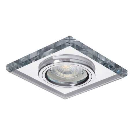 MORTA SR Square Recessed MR16 Downlight - Silver