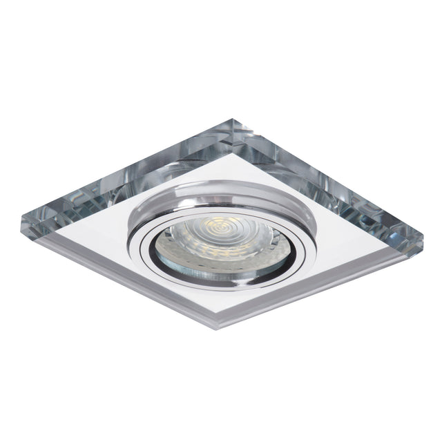 MORTA SR Square Recessed MR16 Downlight - Silver