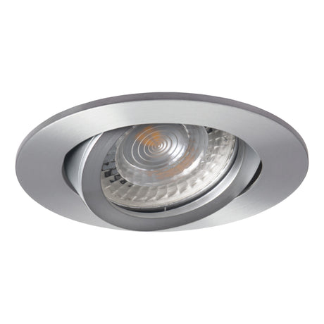EvIT Round MR16 Recessed Downlight Fitting - Aluminium