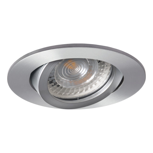 EvIT Round MR16 Recessed Downlight Fitting - Aluminium