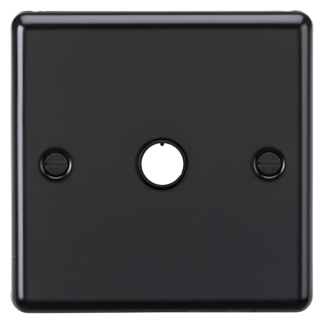 20A Flex Outlet Plate - Matt Black