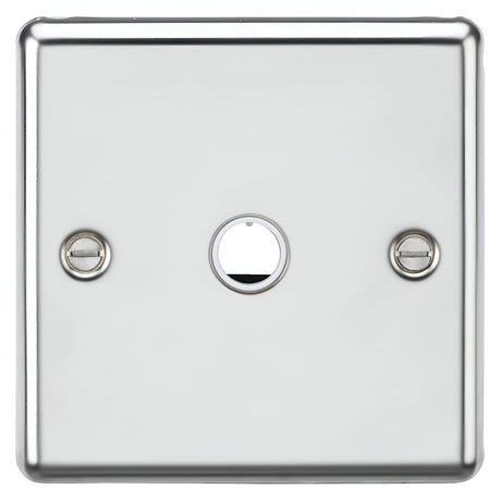 20A Flex Outlet Plate - Polished Chrome