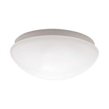 Pires Eco 25W Round E27 IP44 Bulkhead - White