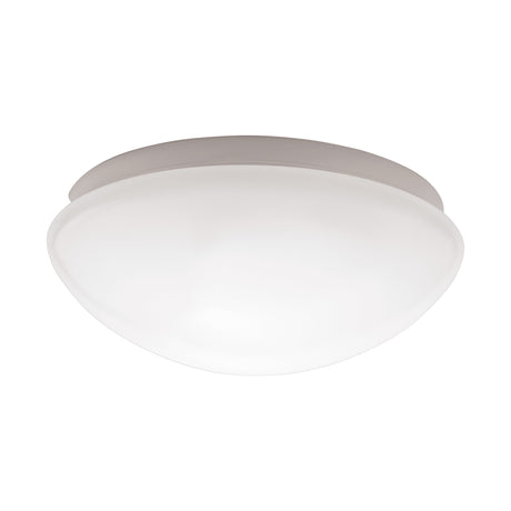 Pires Eco 25W Round E27 IP44 Bulkhead - White