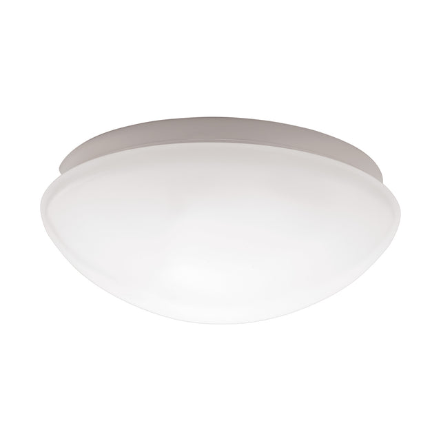 Pires Eco 25W Round E27 IP44 Bulkhead - White
