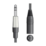 Citronic S6J-XM150 Balanced 6.3mm TRS Jack to XLR Lead