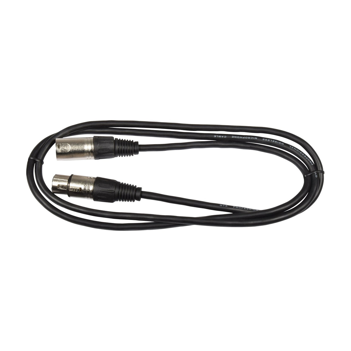 QTX Essential XLR Microphone Lead 1.5m Balanced Cable