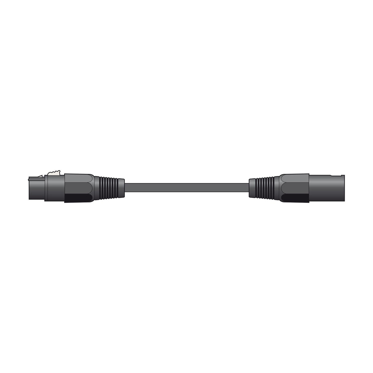 Citronic XF-XM150BK Balanced XLR Microphone Lead 1.5m