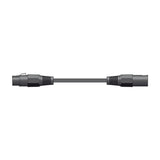 Citronic XF-XM150BK Balanced XLR Microphone Lead 1.5m