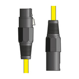 Citronic XF-XM150YW Balanced XLR Microphone Lead 1.5m Yellow