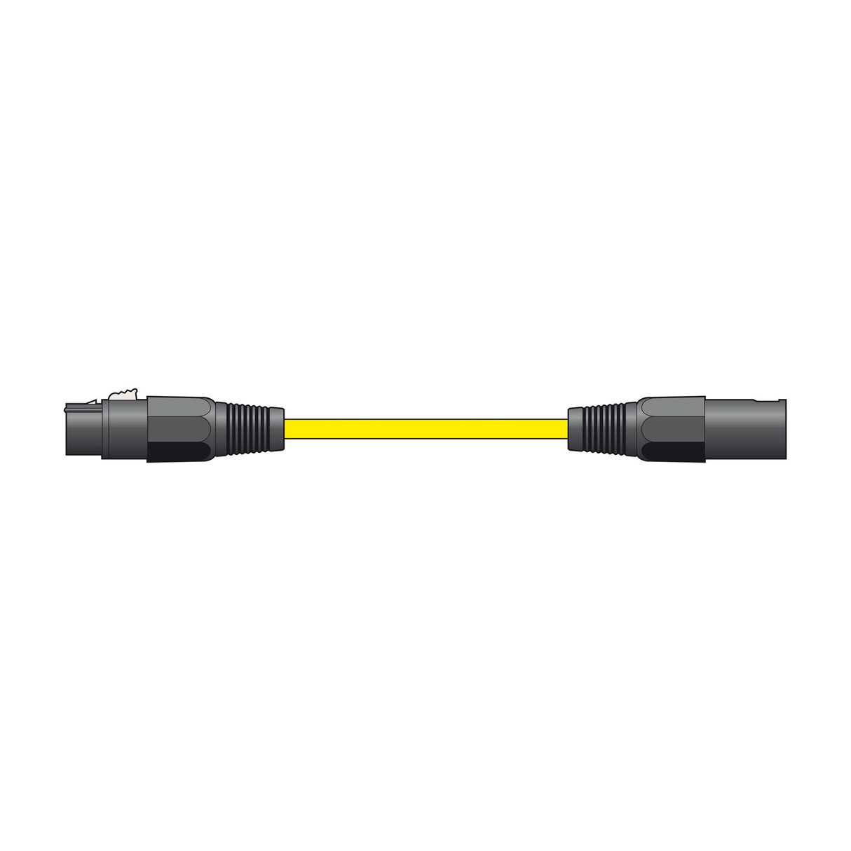 Citronic XF-XM150YW Balanced XLR Microphone Lead 1.5m Yellow