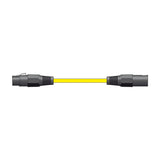 Citronic XF-XM150YW Balanced XLR Microphone Lead 1.5m Yellow