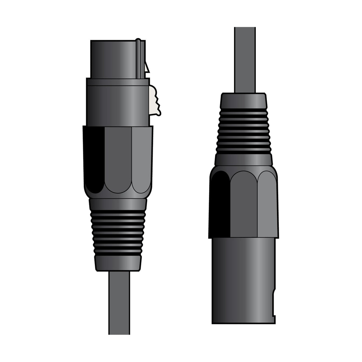 Citronic XF-XM600BK Balanced XLR Microphone Lead 6m