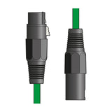Citronic XF-XM600GN Balanced XLR Microphone Lead 6m Green