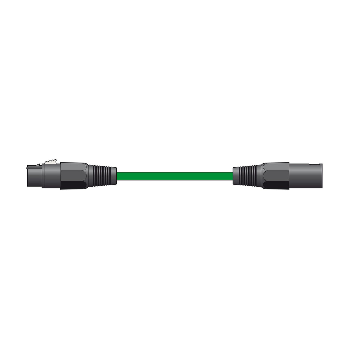 Citronic XF-XM600GN Balanced XLR Microphone Lead 6m Green