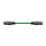 Citronic XF-XM600GN Balanced XLR Microphone Lead 6m Green