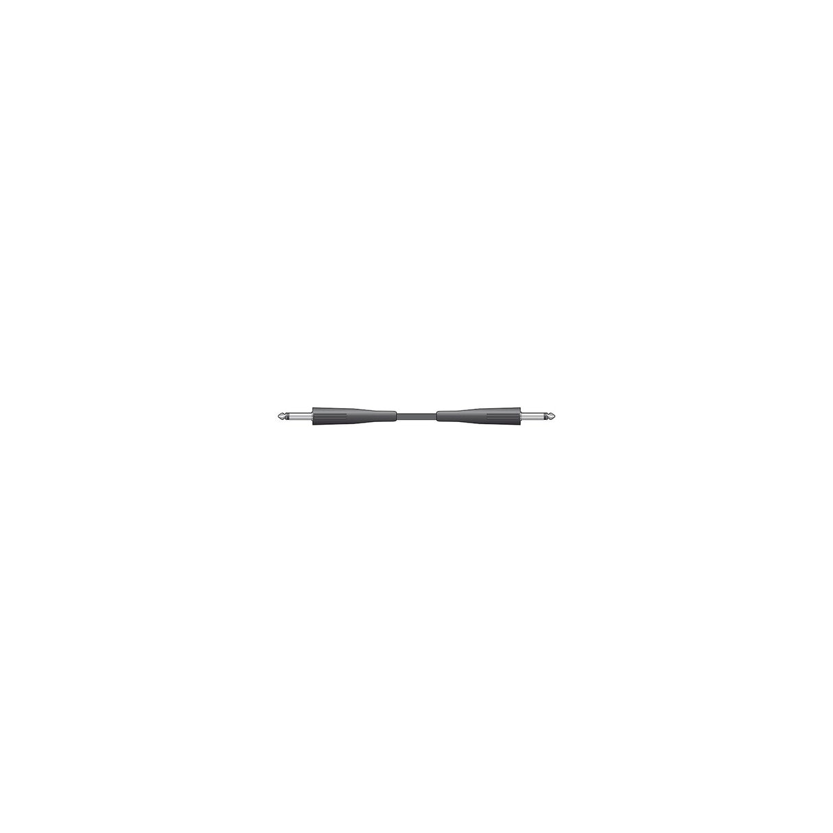 QTX Essential Speaker Lead 6.3mm Mono Jack, 3.0m Cable