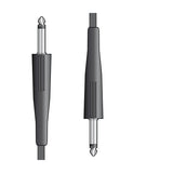 QTX Essential Speaker Lead 6.3mm Mono Jack, 6m Cable