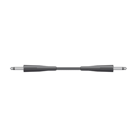 Citronic SPJ-J300 3m speaker lead with 6.3mm mono jack plugs at both ends and a black rubberised cable, shown on a plain white background.