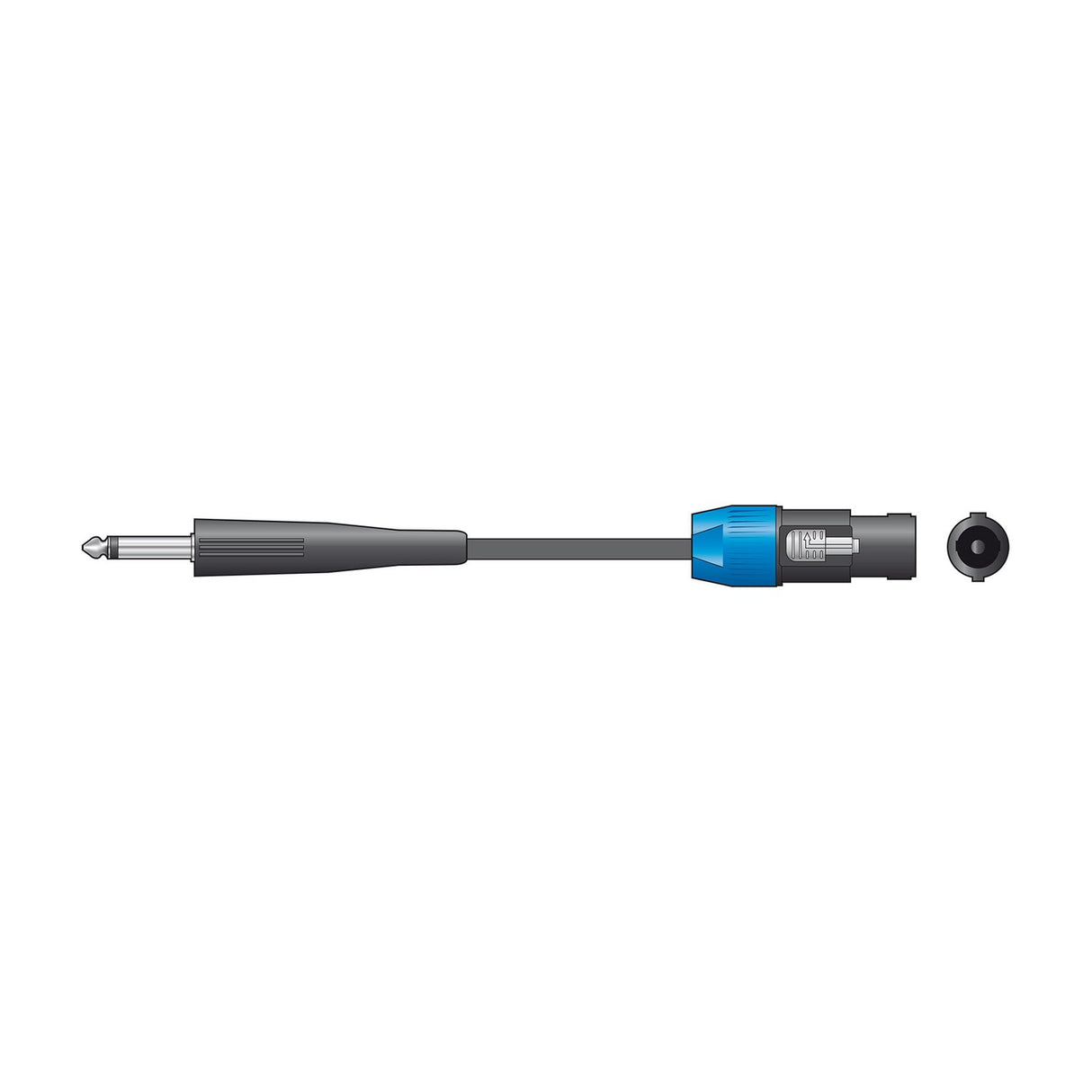 Citronic SPK-J600 6.3mm Jack to Speakon Speaker Lead