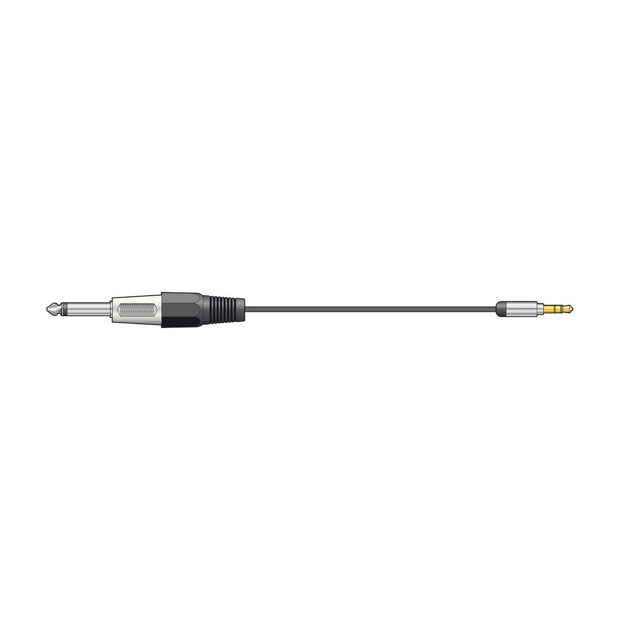 Citronic MP3-JK 3.5mm to 6.3mm Jack Audio Lead 1.5m