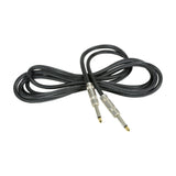 Citronic Classic Braided Guitar Lead Black 3.0m