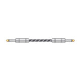 Citronic Retro Braided Guitar Lead 6.3mm Jack Cable