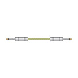 Citronic Classic Braided Guitar Lead 6.3mm Jack 3.0m