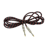 Citronic Classic Braided Guitar Lead 6.3mm Jack 3.0m
